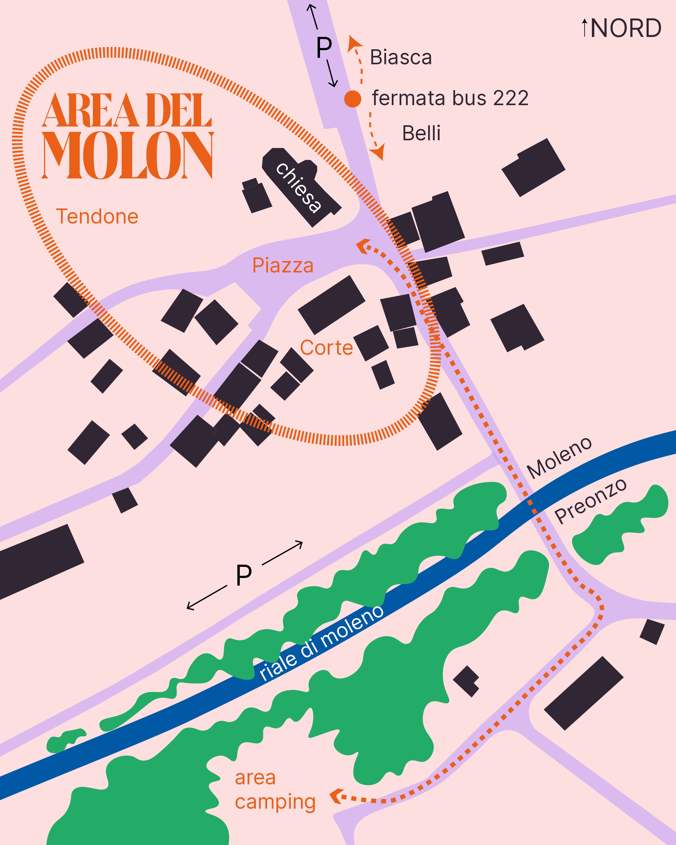 Mappa del Mòlòn Festival